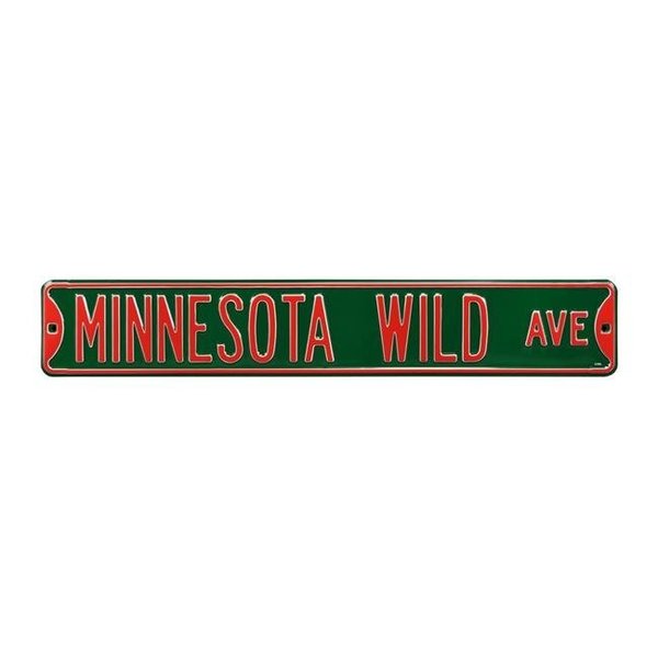 Authentic Street Signs Authentic Street Signs 28129 Minnesota Wild Avenue Street Sign 28129
